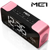 MASHI Wireless Bluetooth Electronic Alarm Clock Speakers