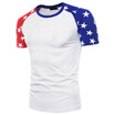 Mens Short Sleeve Casual Pullvoer T Shirt