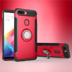 OPPO R11R11s Plus Armor Car Magnetic Suction Ring Bracket Silicon TPU Hard PC Phone Case