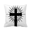 Religion Christianity Belief Church Crosses Square Throw Pillow Insert Cushion Cover Home Sofa Decor Gift