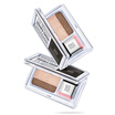 Daralis lazy two-color gradient eye shadow dish earth color 25g lasting waterproof easy to color is not blooming