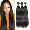 YAVIDA Hair Peruvian Straight Virgin Hair 3 Bundles 100 Unprocessed Human Hair Weave Bundles Virgin Hair Extension