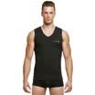 Playboy Vest Men&39s Elastic Cotton Lycra Wide Shoulder V-Neck Underwear Black XL 175100