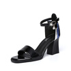Womens sandals open-toe platform&chic all with fashion color matching shoes