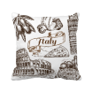 Italy Famous Landscape Travel Places Pattern Square Throw Pillow Insert Cushion Cover Home Sofa Decor Gift