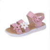 Children Shoes Girls Sandals Princess Flat Shoes 2018 Summer New Fashion Flowers Kids Sandals Baby Shoes Roman Shoes