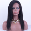 Lace Front Human Hair Wigs Pre Plucked Hairline With Baby Hair 8-26 Yaki Straight Peruvian Remy Hair Wigs Cheap Hair