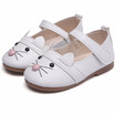 Children Shoes Girls Shoes 2018 Autumn Lovely Cat Bunny Princess Flat Fashion PU Leather Toddler Kids Shoes For Girl Baby Shoes