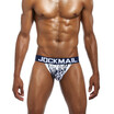 JOCKMAIL Mens Underwear Thongs Cotton Print Double Thongs Sexy Underwear GAY