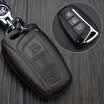 Che Dapin new Shengda leather key bag Beijing Hyundai led new Shengda name map IX35IX25 Reina Lang move Sonata eight nine special key sleeve buckle smart three-key brown