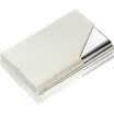 Excellent&UHOO 6605 business card holder ivory white silk silk pattern 1 box large capacity card case