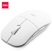 Deli deli wireless silent optical mouse four-speed DPI adjustment office gaming mouse black 2214