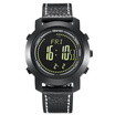 SPOVAN Bravo II Men Hiking Climbing Outdoor Watches Genuine Leather Sapphire Digital Watch Men Casual Wistwatches