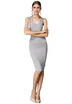 Womens Sleeveless Bodycon Tank Dress