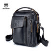 BULLCAPTAIN Genuine Leather Men Messenger Bag Casual Crossbody Bag Business Mens Handbag Bags for gift brand shoulder bag