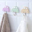 Yuhuaze Snap hook Non-mark sticky hook for kitchen&bathroom 2 pcs