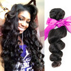 Dream Like Indian Virgin Hair Loose Wave Hair 4 Bundles Loose Wave Virgin Hair