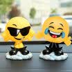 Guangyin car ornaments shaking head car accessories car interior decoration car supplies cartoon expression pack two