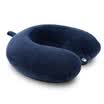 Nine hundred WY-1809 U-shaped pillow neck pillow aircraft travel u-shaped pillow memory cotton car headrest car with pillow nap pillow lunch break pillow blue