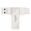 FANXIANG F381 128G Apple Mobile U disk USB30 Apple Official MFI Certification iPhone&iPad Dual Interface Mobile Computer Dual Silver