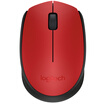 Logitech M170 wireless mouse red