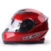 Yema 829 Full-Coverage Motorcycle Helmet Red