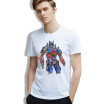 Man Tees 80s Transformers Optimus Prime Animation Cartoon Movies Robots Tshirt Men Printing 100 Cotton Fashion O-neck Tee