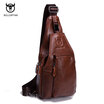 BULL CAPTAIN Small FAMOUS Brand messenger bag MEN Shoulder BAGS Fashion GENUINE Leather MALE Crossbody Bag zipper buckle