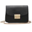 DEER LOVE Messenger bag fashionable fashion shoulder Messenger chain mini square bag LE11632 black