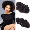 8A Afro Kinky Curly Virgin Malaysian Hair 4 Bundles Afro Kinky Curly Hair Amazing Hair Extension Tangle Free Grace