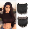 Dream Like 8A Malaysian Straight Hair 4 Bundles with Frontal Virgin Human Hair Black Color