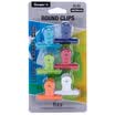 Fizz 38mm24 only plastic ticket holder color round small clip paper clip office supplies PJ5220