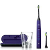 Philips PHILIPS electric toothbrush HX9372 04 diamond bright white type charging adult acoustic shock charm purple diamond