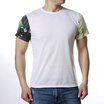 Mens Round Neck Sport Shirt Short-Sleeved Printed T-shirts