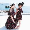 Family matching mother daughter mommy&me clothes family look girls korean clothing women summer dress vintage outfits wear