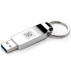 bandisk PRO 128GB USB30 high speed U disk all metal simple fashion car U disk large steel ring portable version bright si