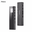 Aibecy M25 Digital Voice Recorder MP3 Music Player Sound Activated Recording with Loudspeaker Card Slot for Lectures Meeting