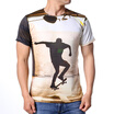 Mens Fashion Printed Sport Short Sleeve T-Shirts