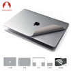 Snowkids Apple Macbook Pro 15 touch bar notebook foil keyboard membrane set sticker shell protective film 3M computer film gray suit gift cleaning