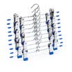 Aditivos perchas baño plástico de secado rack acero inoxidable antideslizante pantalones de metal falda clip adultos niños antideslizantes ropa soporte dip peso ligero peso ligero bastidores 10 Pack JH-0980