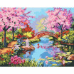 Frameless DIY Digital Oil Painting 16 20 Spring Scenery Hand Painted Cotton Canvas Paint By Number Kit Home Office Wall Art Pa