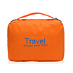Korean New Travel Wash Bag Folding Waterproof Letters Printed Hanging Solid Color