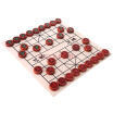 Huasheng Honghua Pear Chinese Chess 50 cm three-dimensional relief to send gift box PU board