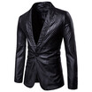 Tide brand business mens fashion leather suit dress mens casual suit mens button wedding party suit