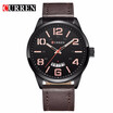 Curren Watches Men Top Brand Luxury Cow Quartz-Watches Sport Mens Watches Waterproof Relogio Heren Hodinky 8236