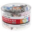 COMIX 24 loaded 25mm color printing long tail clip ticket folder swallows clip iron clip office stationery B3686
