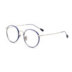 SHAUNA New Women Metal Round Glasses Frame Brand Designer Men Colorful Rim Clear Lens Eyewear