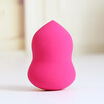 Yuhuaze Beauty Makeup Gourd Sponge Puff Rose Red for Wet Liquid&Dry Powder Application