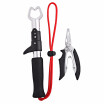 FS - 1005 2pcs Fishing Pincers Pliers Grip Clamp Outdoor Tool grip fish anti-skid fishing outdoor hand grip