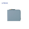 UREVO Genuine Cow Leather Lady Purse Woman Wallet